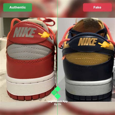 off white nike dunk real vs fake|real off white rubber dunks.